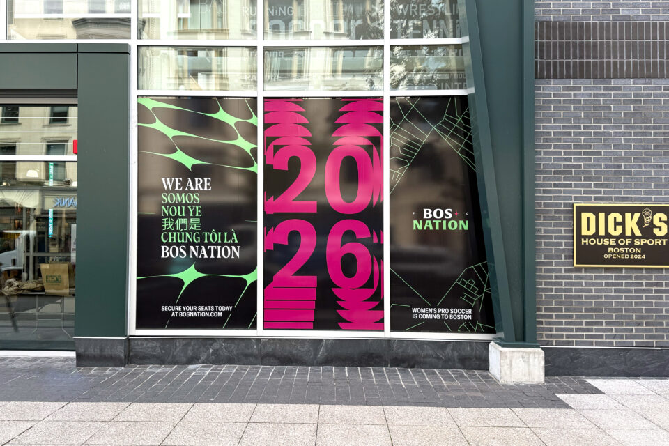 BOS Nation FC Wall Graphics