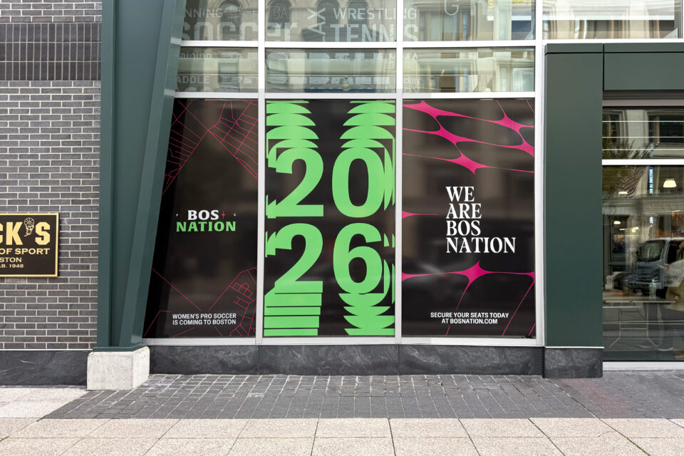 BOS Nation FC Wall Graphics