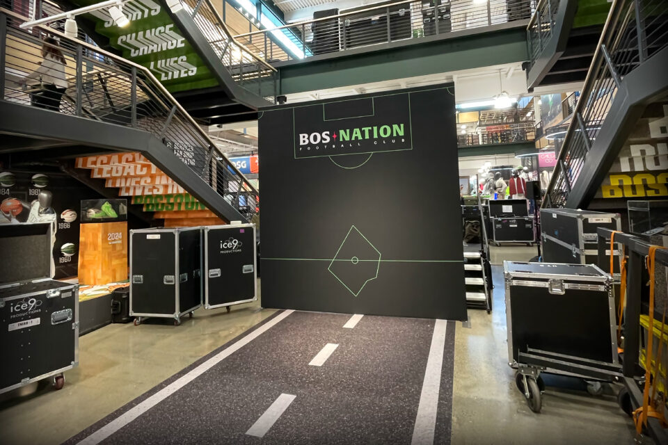 BOS Nation FC Wall Graphics