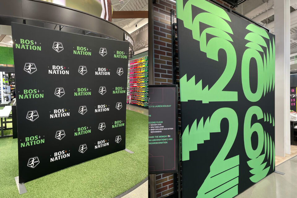 BOS Nation FC Wall Graphics