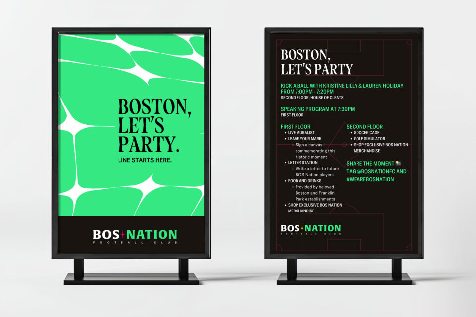 BOS Nation FC Wall Graphics